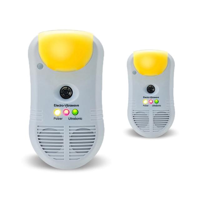 【DigiMax】強效型三合一超音波驅鼠器 UP-11T 二入組(適用50坪)