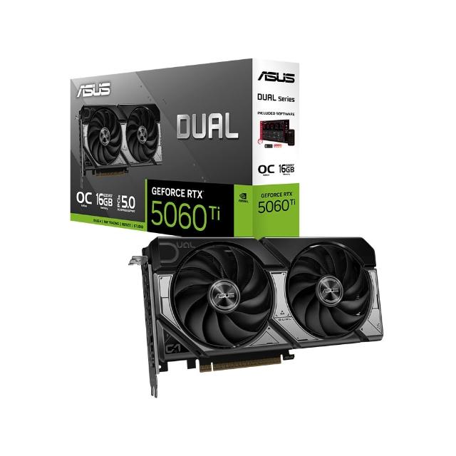 【華碩】顯卡+水冷組★Dual RTX 5060 Ti 16GB GDDR7 OC 顯示卡ROG RYUJIN III 360 ARGB EXTREME水冷散熱 白