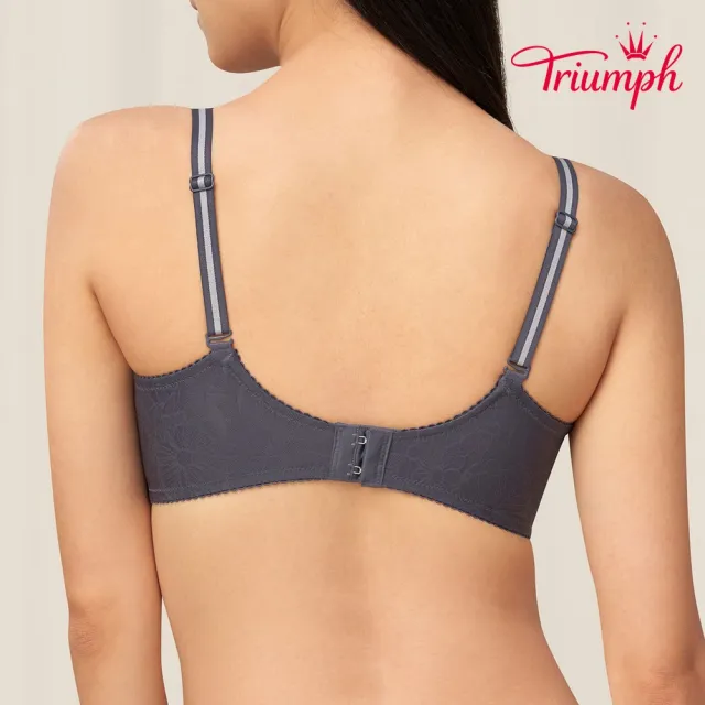 【Triumph 黛安芬】風格自在系列 涼感無痕透氣軟鋼圈內衣(深灰色)