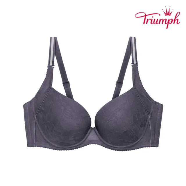 【Triumph 黛安芬】風格自在系列 涼感無痕透氣軟鋼圈內衣(深灰色)