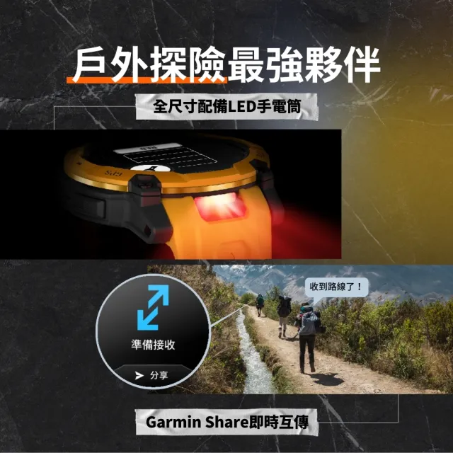 【GARMIN】INSTINCT 3 AMOLED 本我系列GPS腕錶 50mm 曠野綠