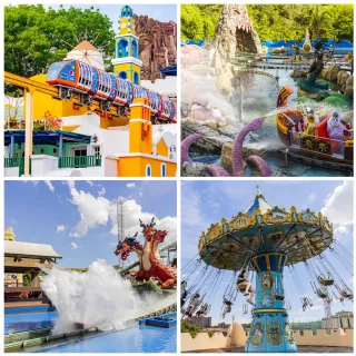 【義大遊樂世界】超長效期★親子套票(全票1張+學童票1張)