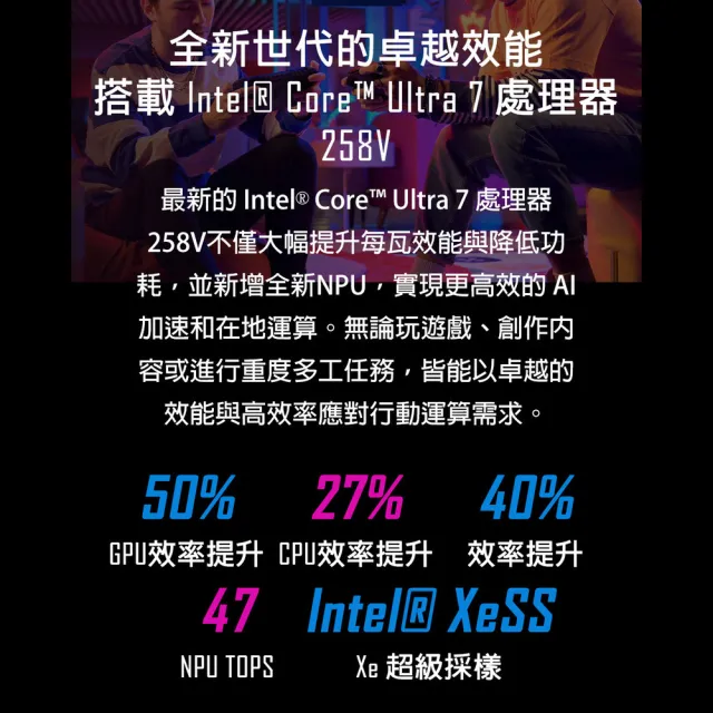 【MSI 微星】Claw 7 AI+ 7吋電競掌機(Ultra 7 258V/32G/512G PCIe SSD/W11/A2VM-002TW)