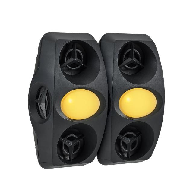 【Digimax】『四面楚歌』四喇叭變頻式超音波驅鼠器UP-1BA 二入組(適用80坪 磁震波驅蟲 黃光驅蚊蟲燈)