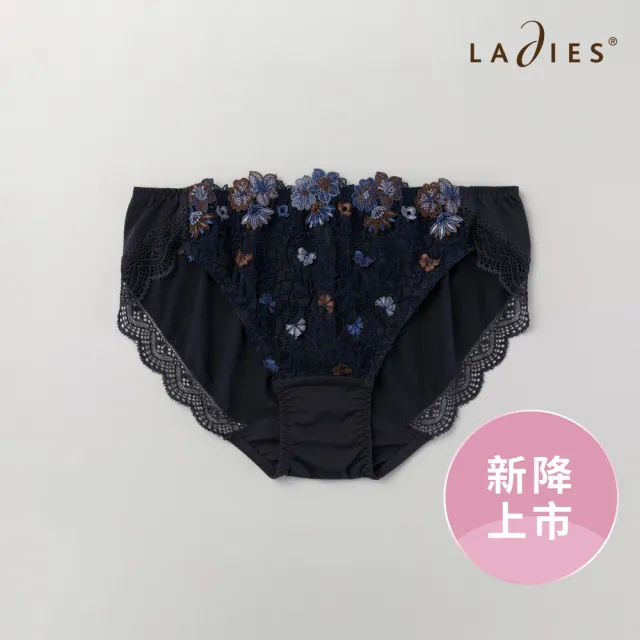 【Ladies 蕾黛絲】Trend it up Premium Q真水低腰內褲 M-EL(星空夜藍)
