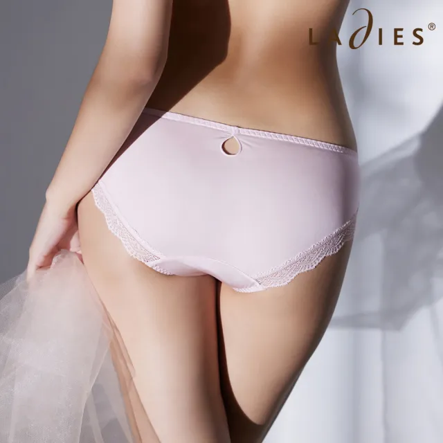 【Ladies 蕾黛絲】Trend it up Premium Q真水低腰內褲 M-EL(愛戀粉晶)