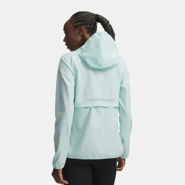 【UNDER ARMOUR】UA 女 Velociti STORM 連帽外套_6009542-703(藍色)