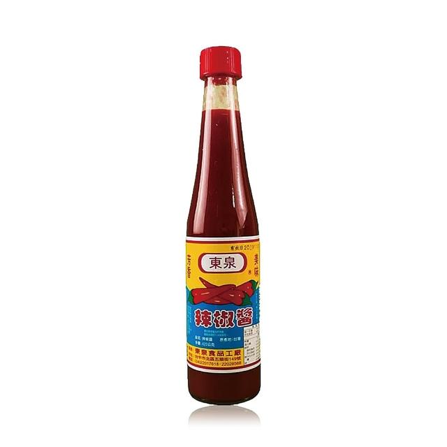 【台灣東泉】辣椒醬 420ml (中部特產/沾醬/料理拌醬)