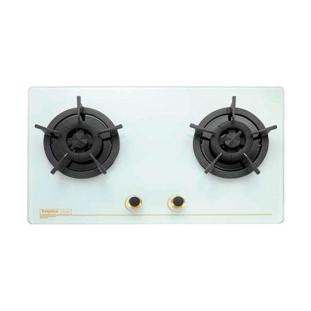 【莊頭北】保潔二口白色玻璃檯面爐 (TG-8503BGW 原廠保固基本安裝)