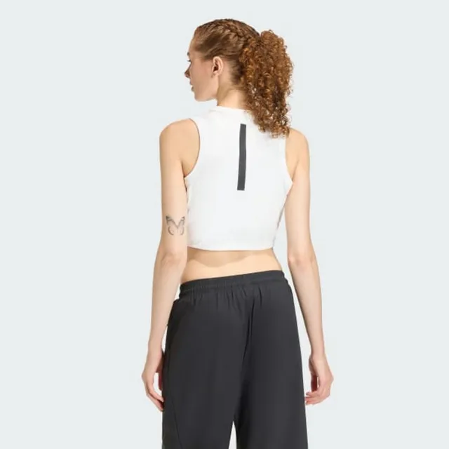 【adidas 愛迪達】運動 休閒 背心 女上衣 W Z.N.E. TNK(KF0709)
