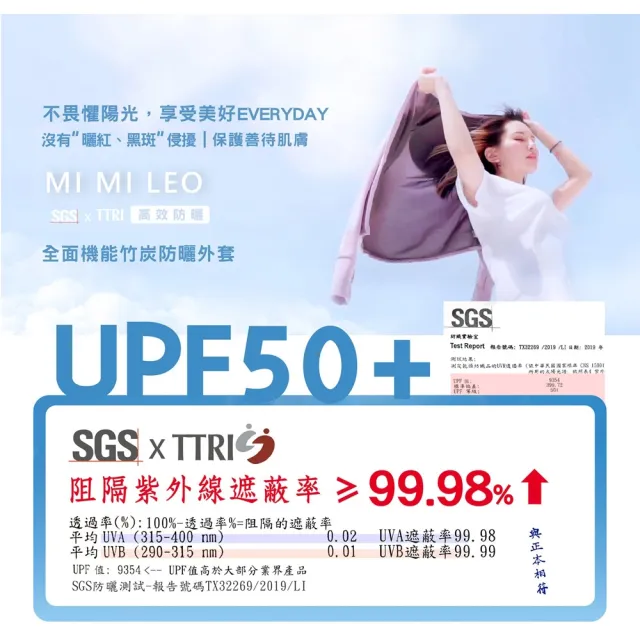 【MI MI LEO】全面機能竹炭連帽防曬外套UPF50+(#抗菌#台灣製#MIT#柔軟#機能#抗UV)