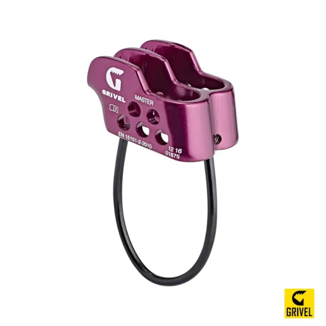 【GRIVEL】GRIVEL MASTER 確保下降器(豬鼻子) RTMAB | 可與安全環搭配使用