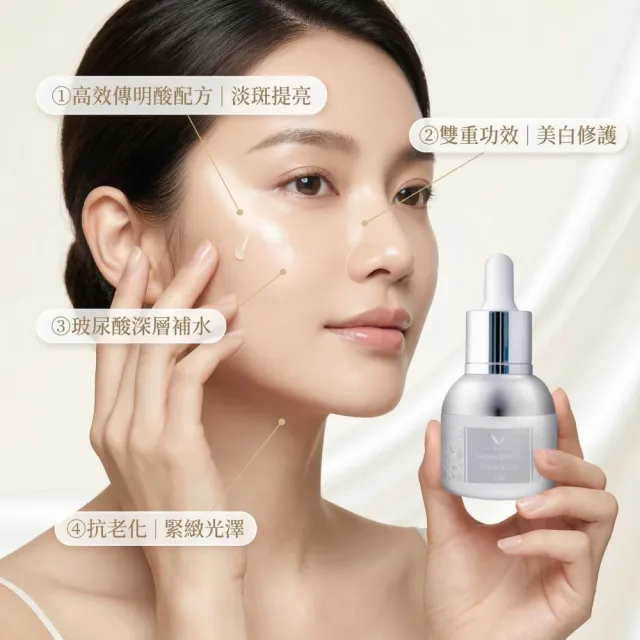 【butyshop】傳明酸美白液 Transamin Whitening-33ml(美白淡色)