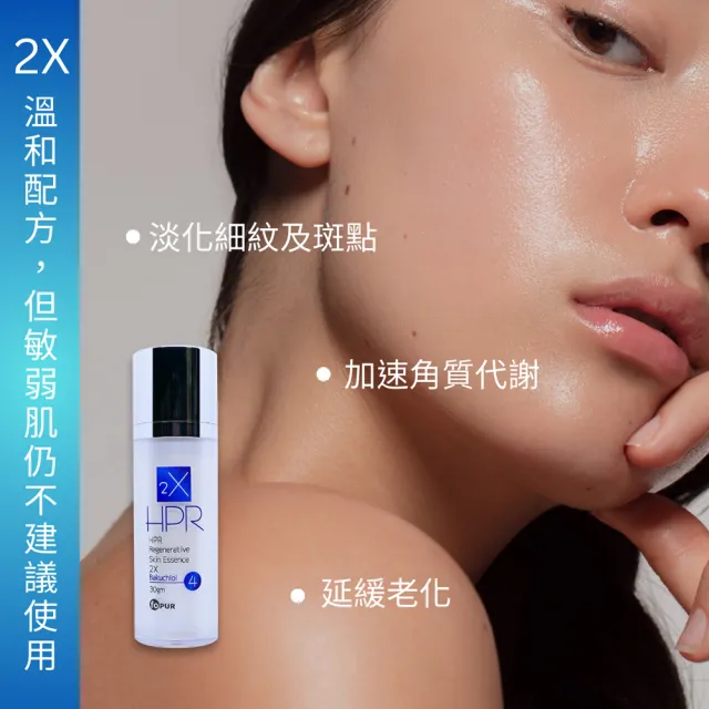 【butyshop 沛莉】HPR重生肌底精粹2X補骨脂酚(延緩老化 加速角質代謝 改善毛孔粗大 淡化細紋及斑點)