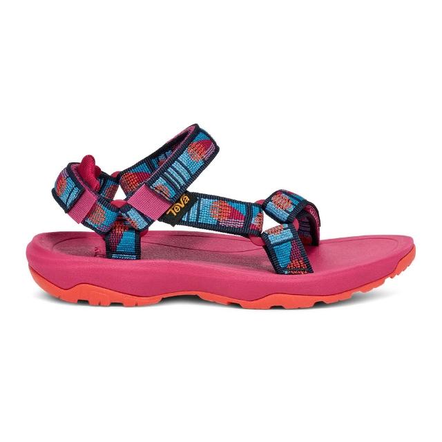 【TEVA】涼鞋 童鞋 中童 大童 機能運動涼鞋 雨鞋 水鞋 Hurricane XLT 2 日落櫻桃紅 TV1019390CSSJ