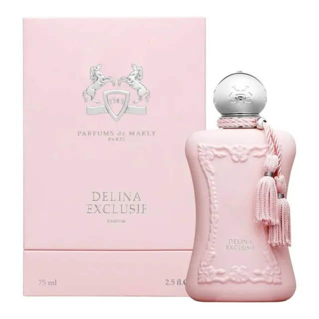 【PARFUMS DE MARLY】DELINA EXCLUSIF PARFUM 德利納女性淡香精 東方玫瑰版 75ml (專櫃公司貨)