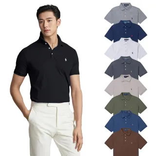 【RALPH LAUREN】RL POLO 經典刺繡小馬短袖Polo衫-多色選(平輸品/春夏舒適)