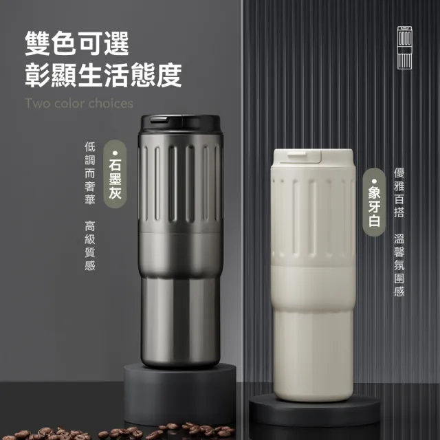 【NICOH】電動便攜研磨咖啡機a NK-B07B石墨灰色(雙杯分享款)
