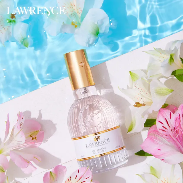 【LAWRENCE 柔綸絲】閃耀淡香水30ml+閃耀光潤護手霜50g(專櫃公司貨-買一送一)