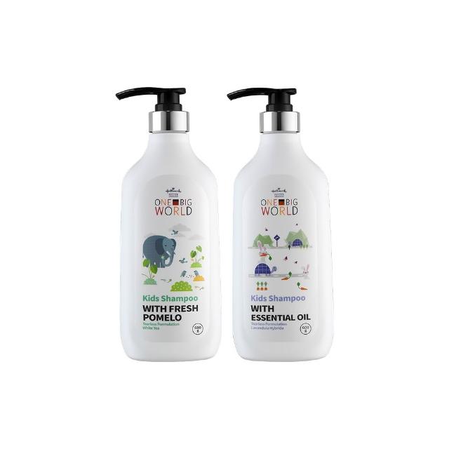 【Hallmark】童話樂園 舒淨洗髮露 600ml 任選兩入組(不流淚配方 小大人 天然萃取 適用大童 兒童)