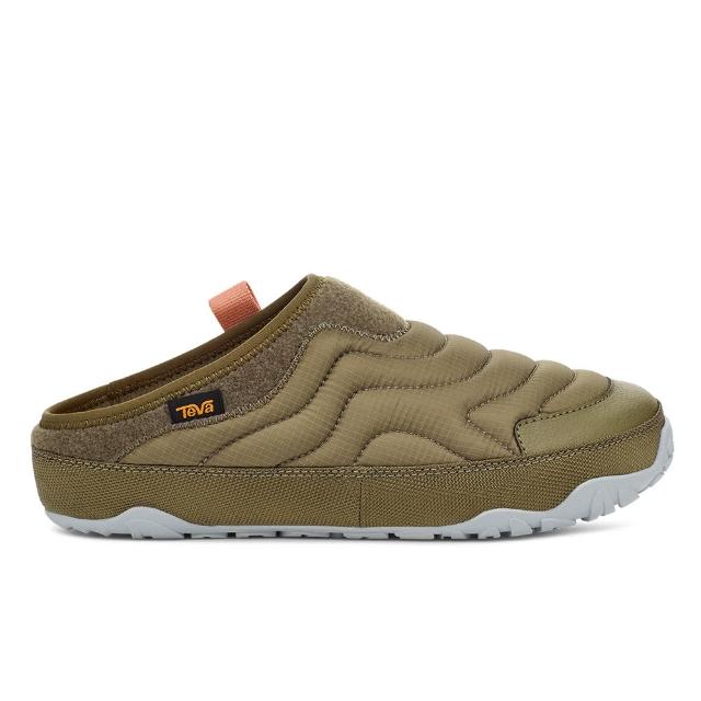 【TEVA】菠蘿麵包鞋 男鞋 女鞋 休閒鞋 懶人鞋 兩穿式防潑水 保暖 ReEmber Terrain 橄欖綠 TV1129582BTOL