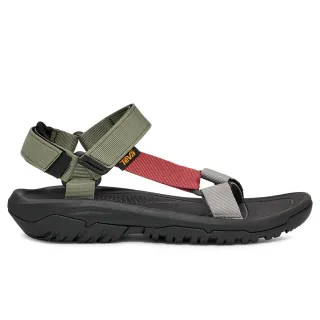 【TEVA】涼鞋 男鞋 機能運動涼鞋 雨鞋 水鞋 Hurricane XLT2 黃綠/多彩磚紅 TV1019234OBRM