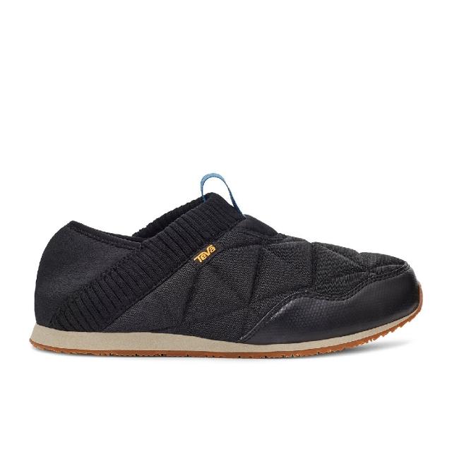 【TEVA】菠蘿麵包鞋 男鞋 休閒鞋 懶人鞋 兩穿式防潑水 保暖 ReEmber Moc 黑/灰褐 TV1125472BPZT