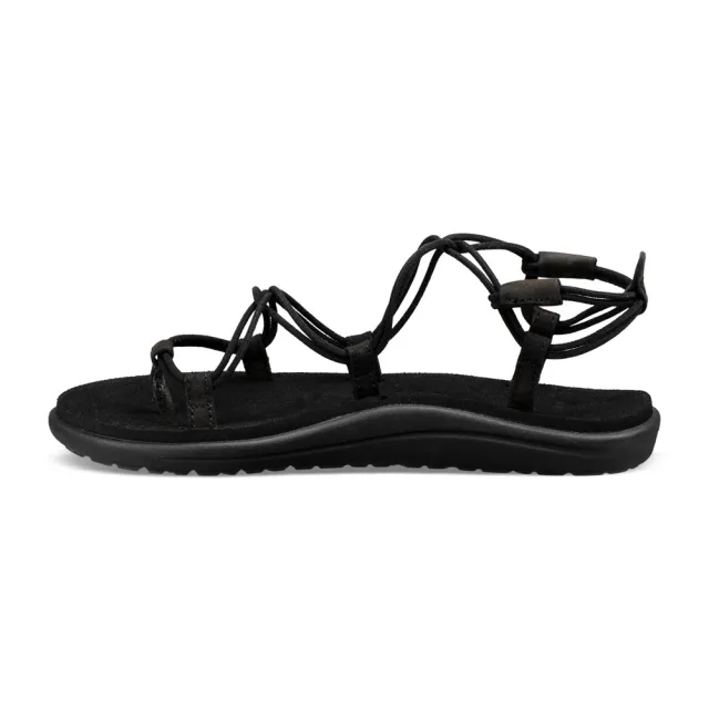【TEVA】涼鞋 女鞋 羅馬織帶涼鞋 雨鞋 水鞋 Voya Infinity 黑 TV1019622BLK