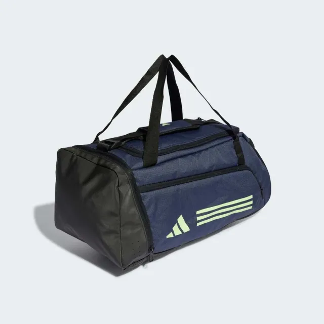 【adidas 愛迪達】Tr Duffle S 側背包 肩背 斜背 深藍 小型旅行包 獨立鞋袋(IR9821)
