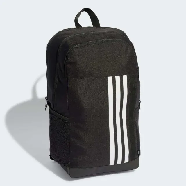 【adidas 愛迪達】Motion 3s 後背包 黑 減壓肩帶 水壺袋 通勤 上學(IP9778)