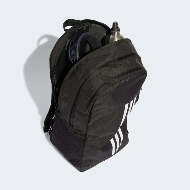 【adidas 愛迪達】Motion 3s 後背包 黑 減壓肩帶 水壺袋 通勤 上學(IP9778)