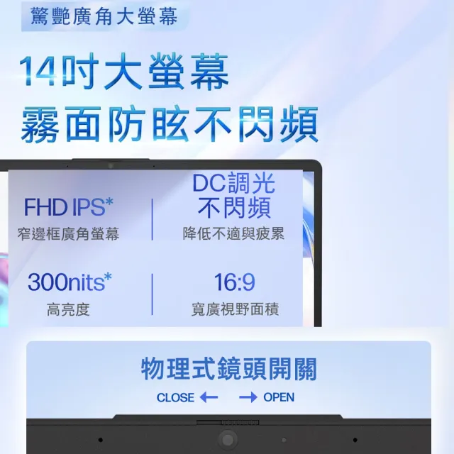 【HP 惠普】筆電包/滑鼠★14吋R7-7730U輕薄效能筆電(14-em0265AU/R7-7730U/16G/512G SSD/Win11/星河銀)
