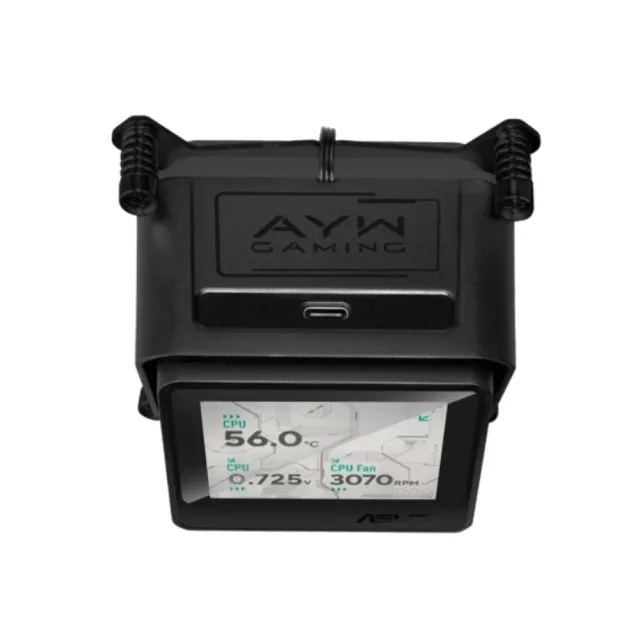 【ASUS 華碩】AYW Gaming LC 360 ARGB LCD 一體式 CPU 水冷散熱器 - 黑(AYW-GAMING-LC-360-ARGB-L-B)