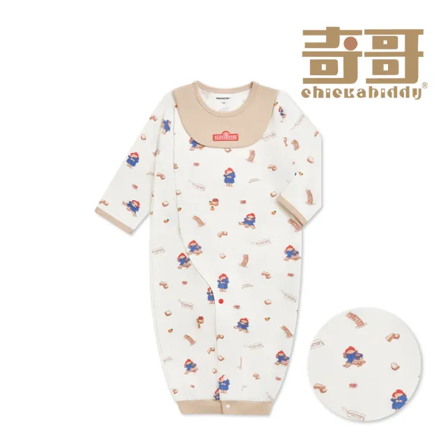 【奇哥】柏靈頓 嬰幼童裝 悠活柏靈頓長袍妙妙裝/連身衣-冰紗布 (3-12個月)