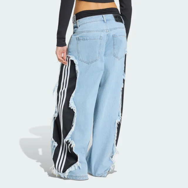 【adidas 愛迪達】ADILENIUM 5.0 丹寧長褲 女 - Originals KY5192