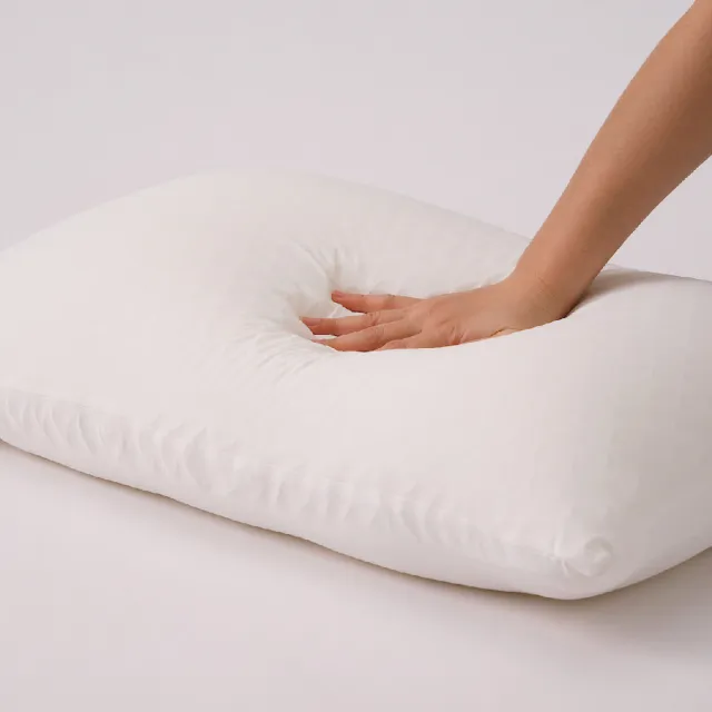 【MUJI 無印良品】柔軟TPE枕 成品尺寸:約W40×L60cm(枕套：43x63cm用)
