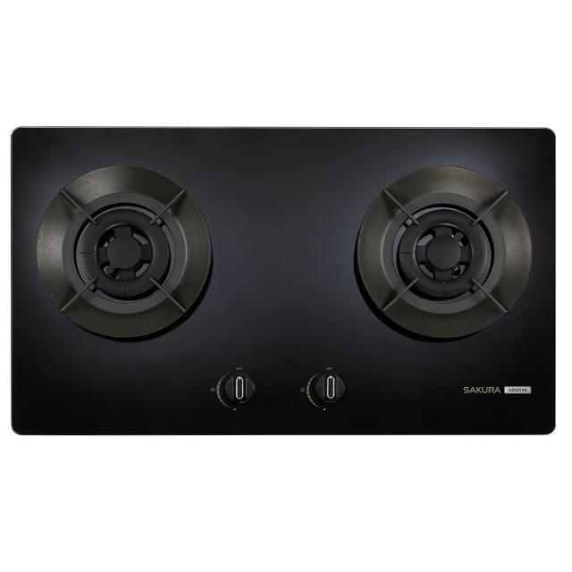 【SAKURA 櫻花】二口大面板易清檯面爐G2627G(火速安裝-官方直營)