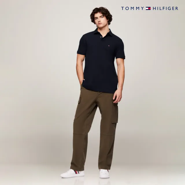 【TOMMY HILFIGER】官方旗艦館 1985 系列標準版型 Polo 恤_藍色