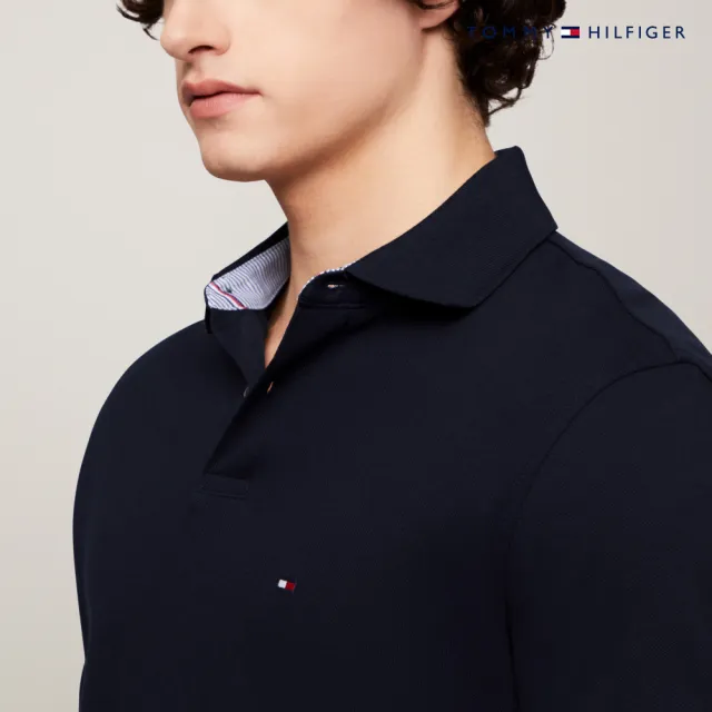 【TOMMY HILFIGER】官方旗艦館 1985 系列標準版型 Polo 恤_藍色