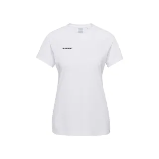【Mammut 長毛象】Ducan FL T-Shirt AF Women 抗菌短袖排汗衣 白色 女款 #1017-07390