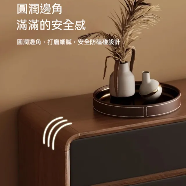 巨匠-實木鞋櫃 100cm玄關櫃（家用鞋櫃 開放收納櫃 置物邊櫃 室內多層玄關櫃）