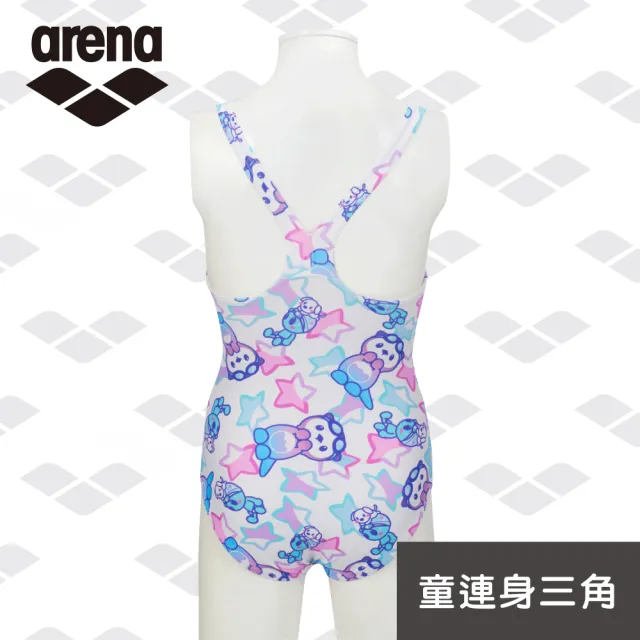 【arena】青少年連身三角泳衣（露背款）AS6SWZ66G 中大童 青少年 限量 春夏新款