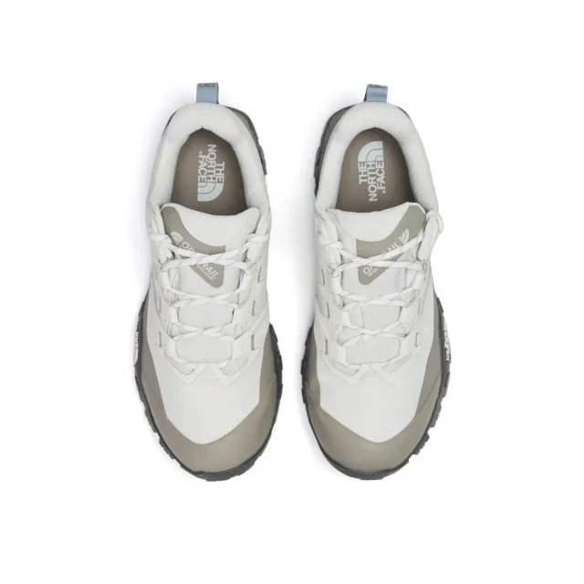 【The North Face】TNF 休閒 運動 拼接專業防水登山鞋 M OFFTRAIL HIKE GORE-TEX 男 灰白 (NF0A8AEGL6Q)