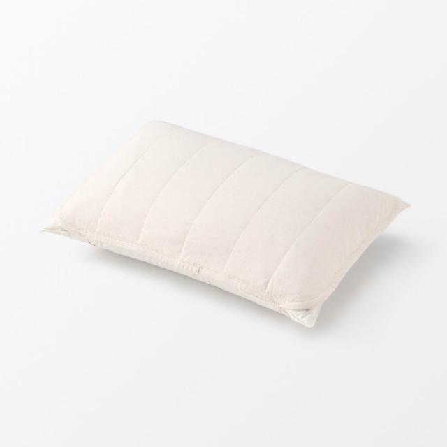 【MUJI 無印良品】涼感枕頭墊(灰色/淺藍/象牙白)