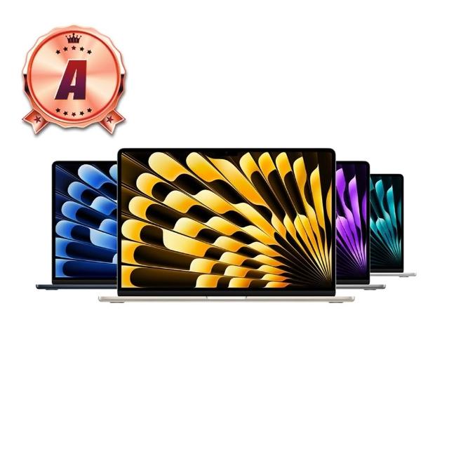 【Apple】A 級福利品 MacBook Air 15吋 M3 8核心CPU 10核心GPU(2024/8G RAM/256G SSD)
