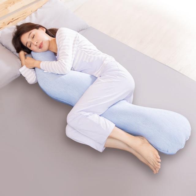 【旭】日本旭川親膚勁涼AIRFit氧活力側睡抱枕1入(絲滑 親膚 透氣 蓬鬆Q彈 可水洗)