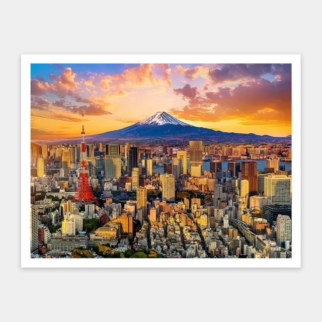【Pintoo】日本 - 東京天際線 - 拼圖1200片