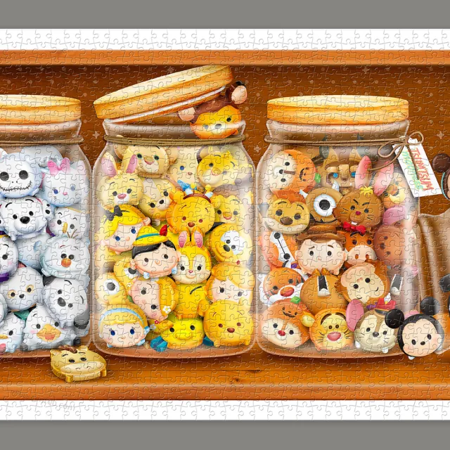【Pintoo】迪士尼 - Tsum Tsum - 繽紛糖果罐 -拼圖2000片