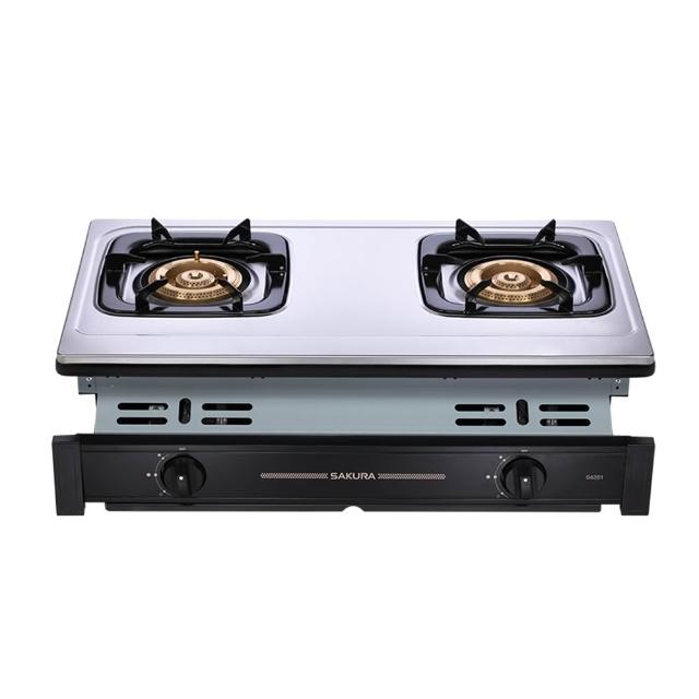 【SAKURA 櫻花】一級能效安全嵌入爐(G6201S 原廠保固服務 基本安裝)