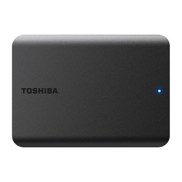 【TOSHIBA 東芝】磁吸充電線組★Canvio Basics A5 2TB行動硬碟+PD100W快充磁吸收納線1.5M